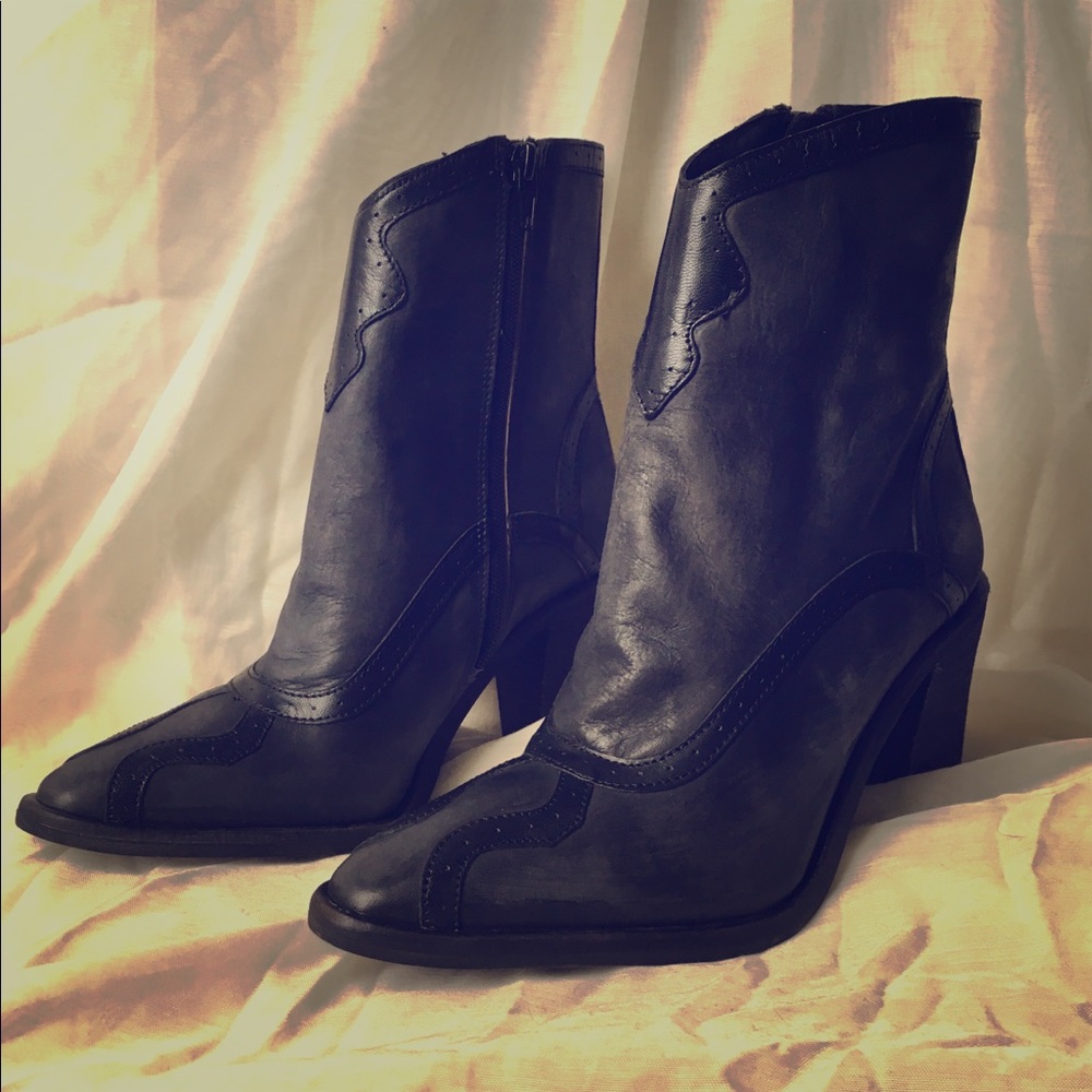 Free People Winding Road Heeled Boot